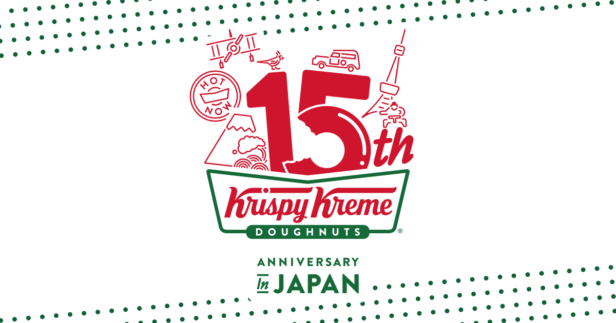 キャップ クリスピークリームドーナツ15周年記念 キャップ