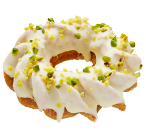 ピスタチオ ホワイト チョコ クルーラー