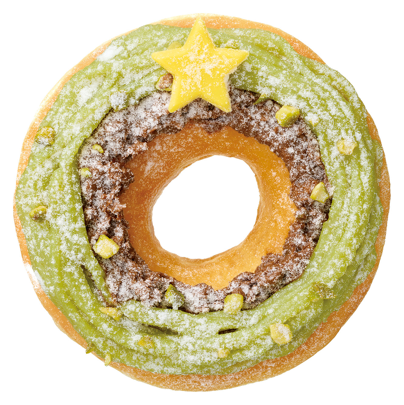 ピスタチオ モンブラン リース